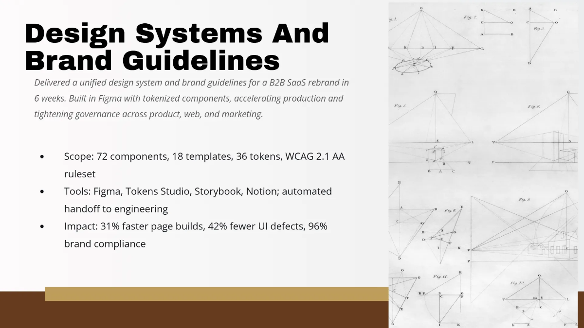 Free Creative Agency Portfolio Deck Template to Edit Online