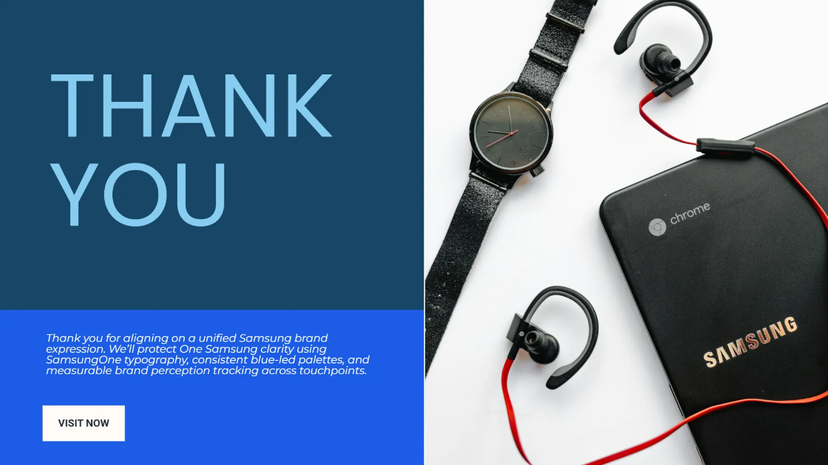 Free Samsung Brand Identity Deck Template to Edit Online