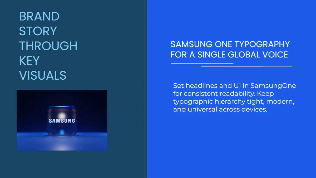 Free Samsung Brand Identity Deck Template to Edit Online