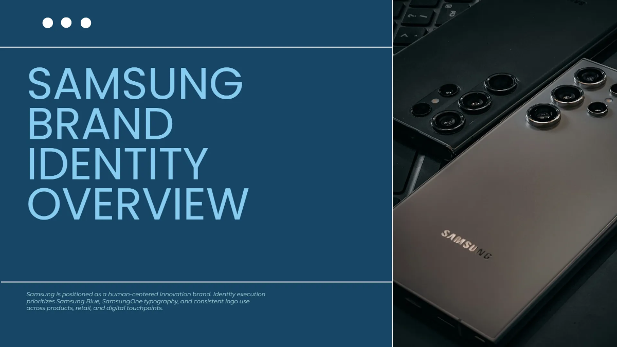 Free Samsung Brand Identity Deck Template to Edit Online