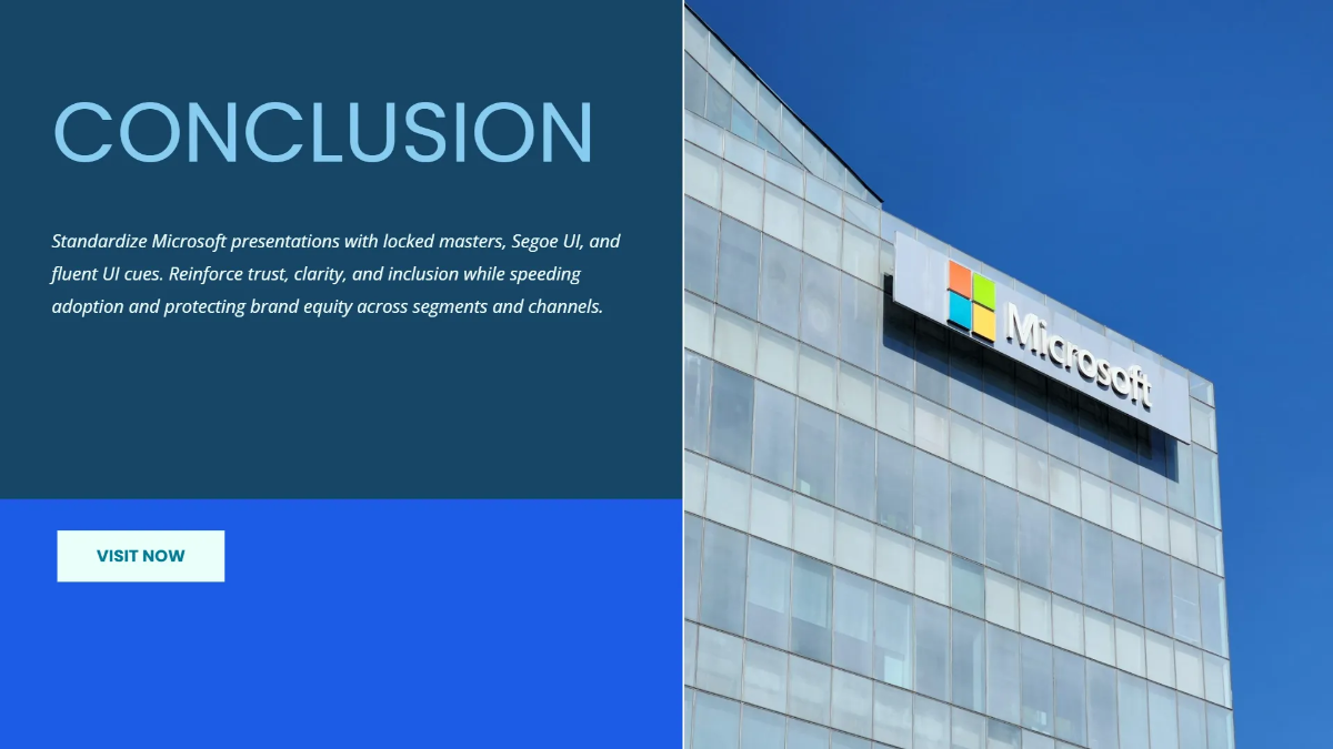 Free Microsoft Branding Presentation Template to Edit Online