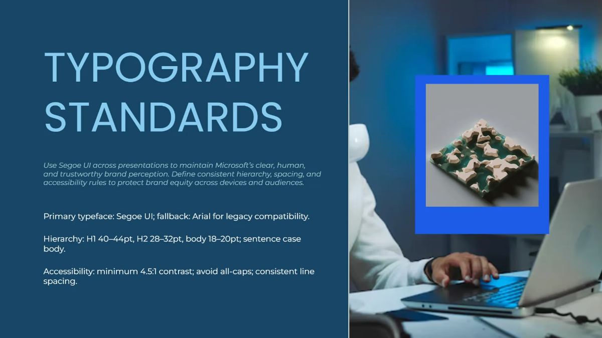 Free Microsoft Branding Presentation Template to Edit Online