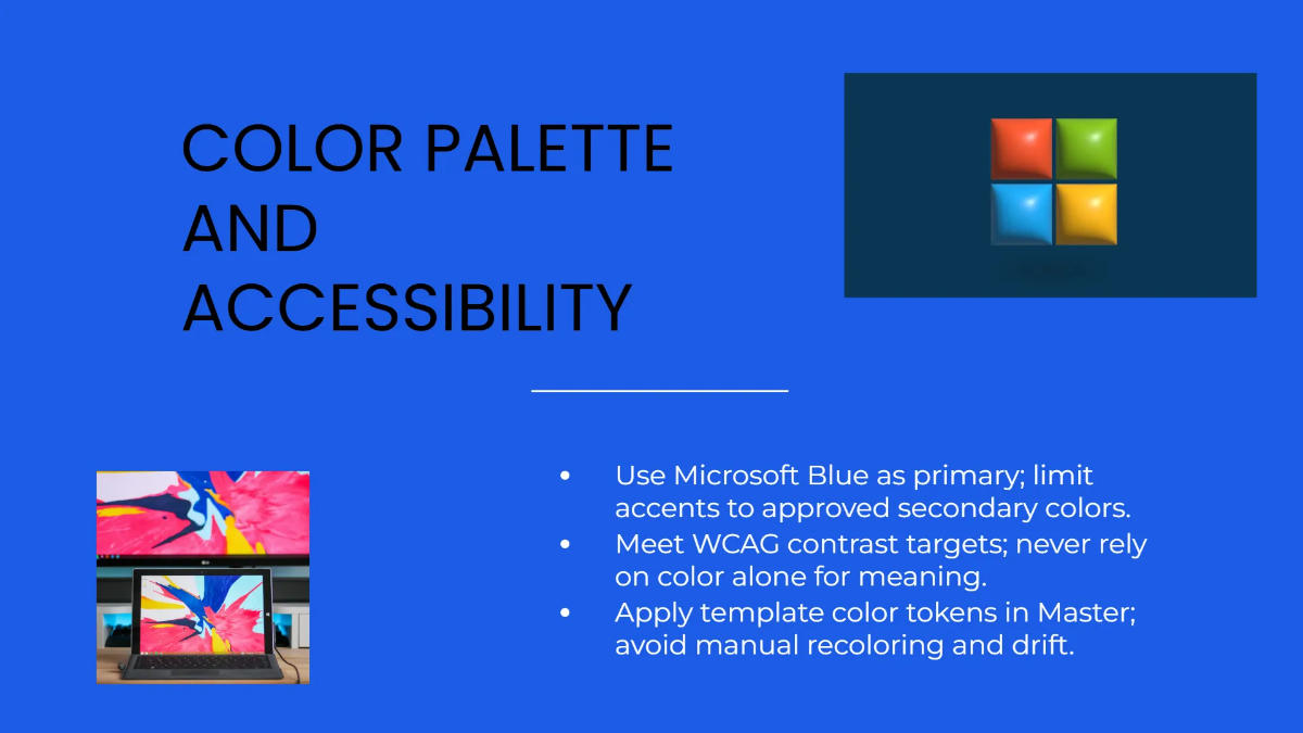 Free Microsoft Branding Presentation Template to Edit Online