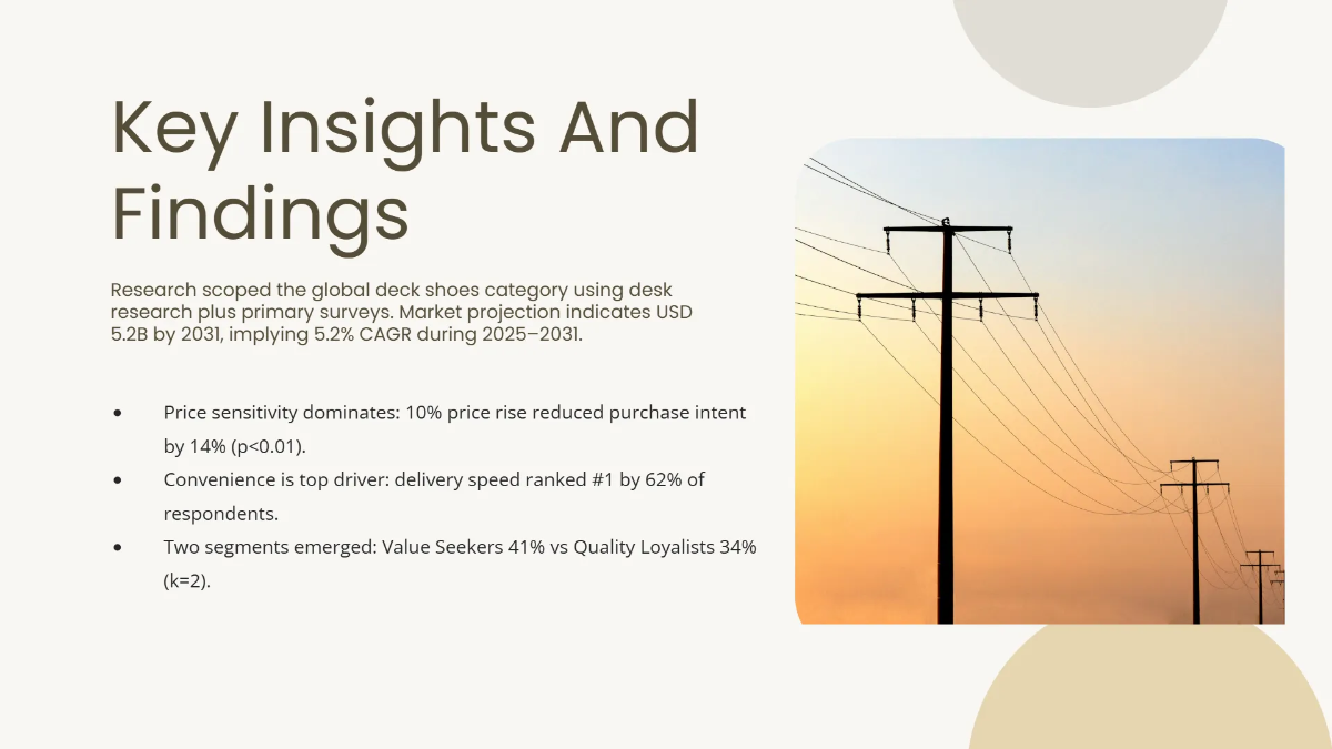 Free Market Research Analysis Deck Template to Edit Online