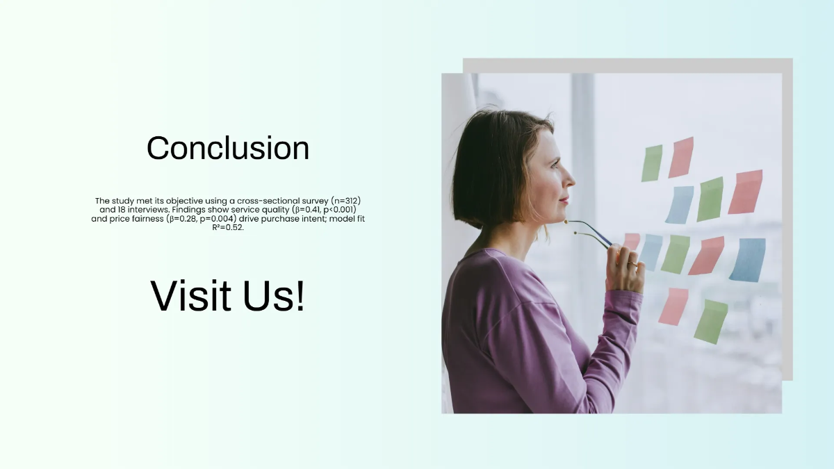 Free Business Research Report Presentation Template to Edit Online