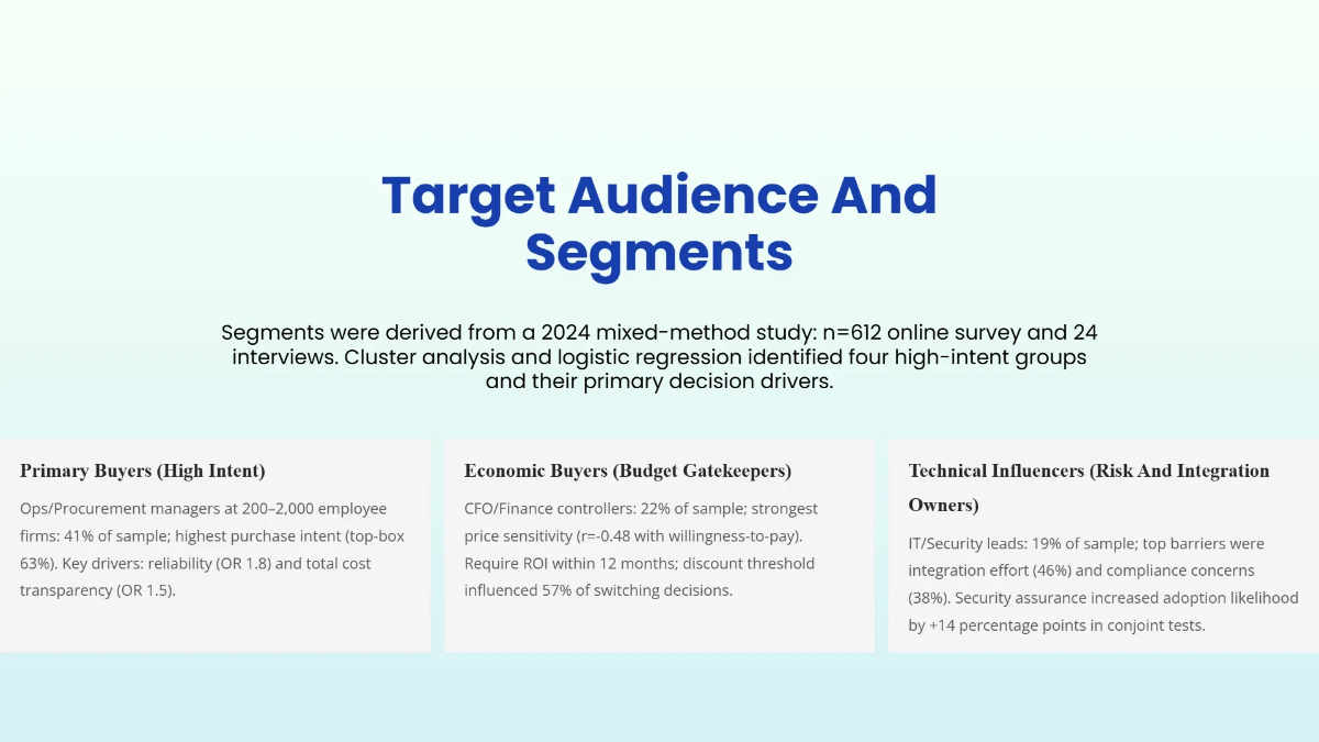 Free Business Research Report Presentation Template to Edit Online