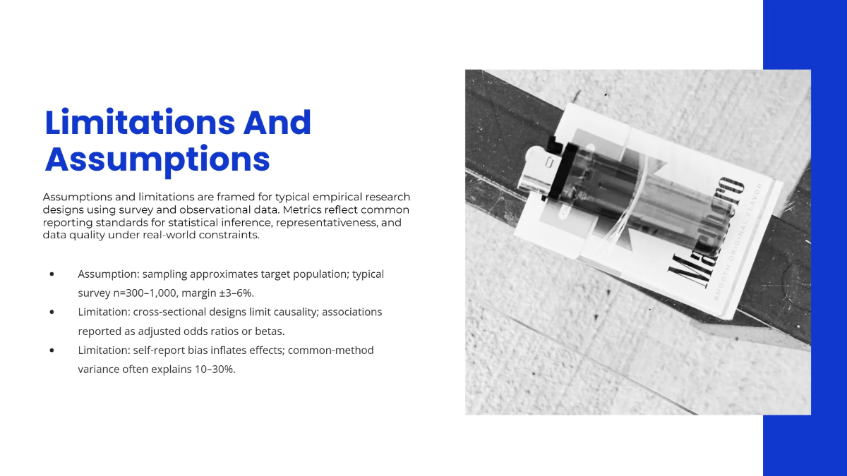 Free Research Findings Presentation Slides Template to Edit Online