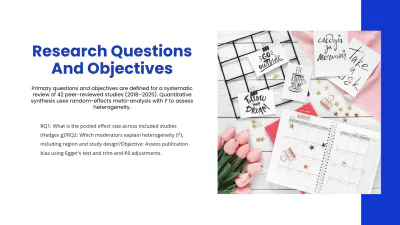 Free Research Findings Presentation Slides to Edit Online