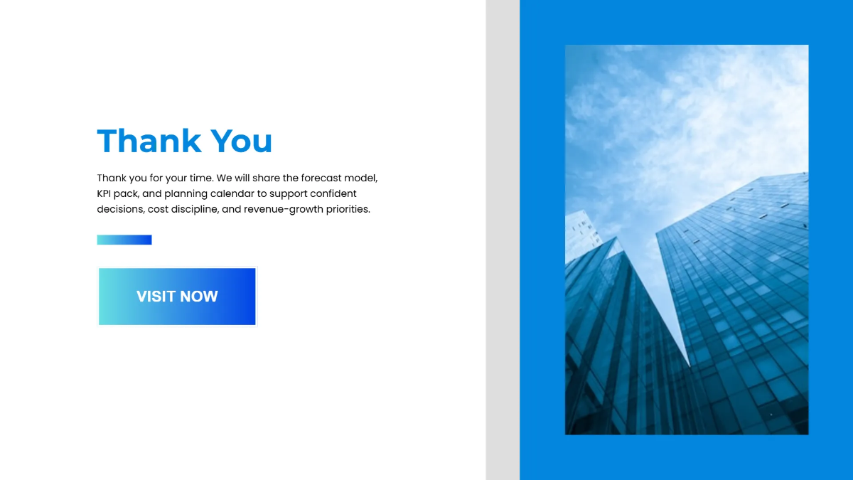 Free Corporate Financial Planning Presentation Template to Edit Online