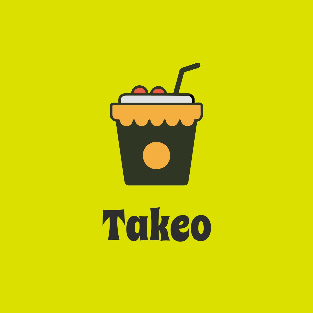 Free Takeaway Restaurant Logo Template to Edit Online