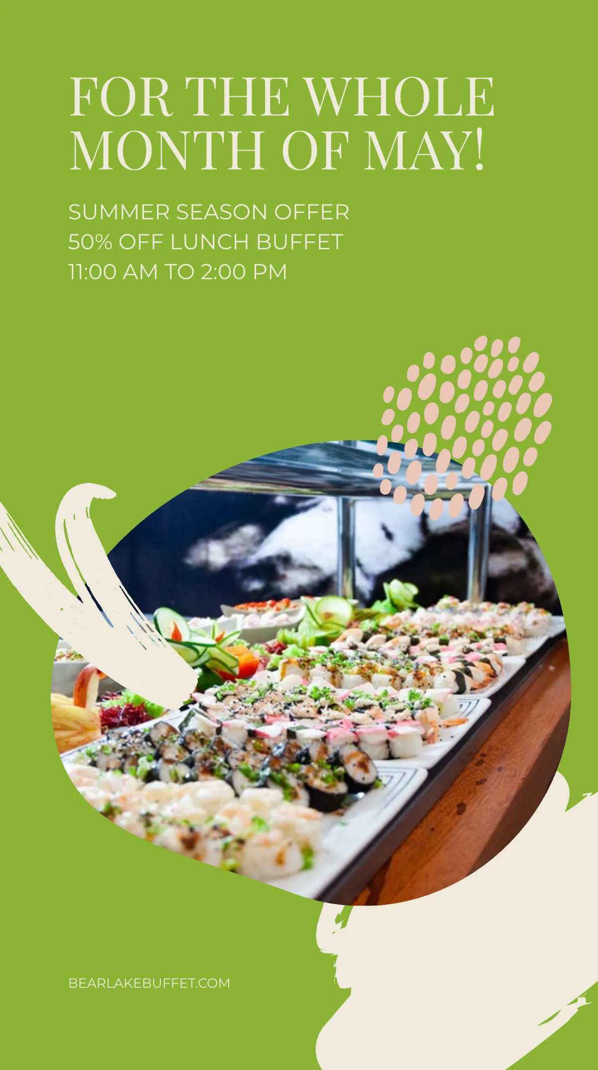 Free Restaurant Offer Instagram Story Template to Edit Online