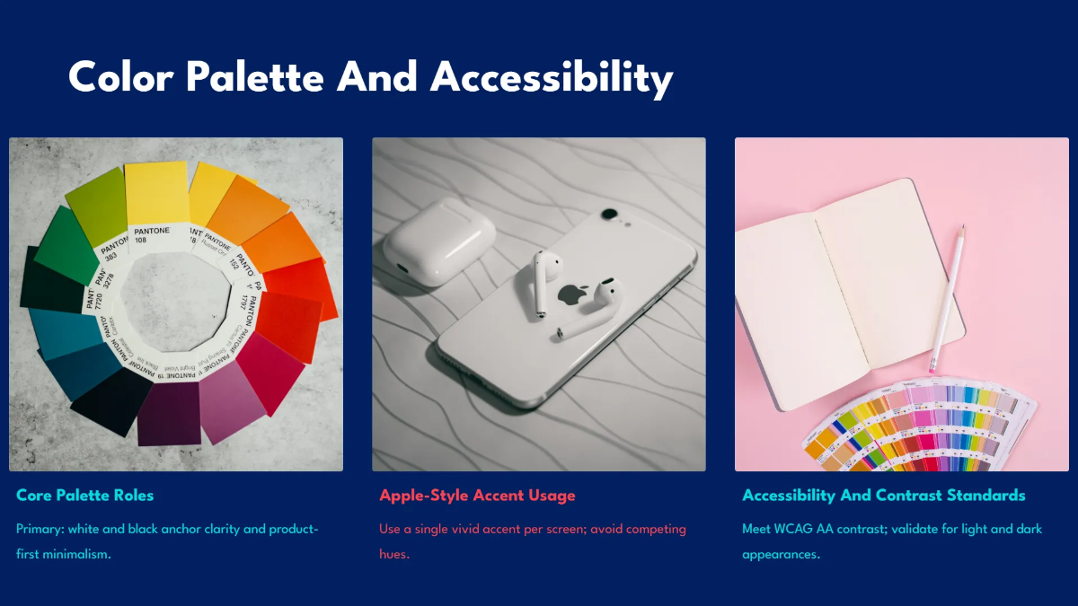 Free Apple Brand Guidelines Presentation Template to Edit Online