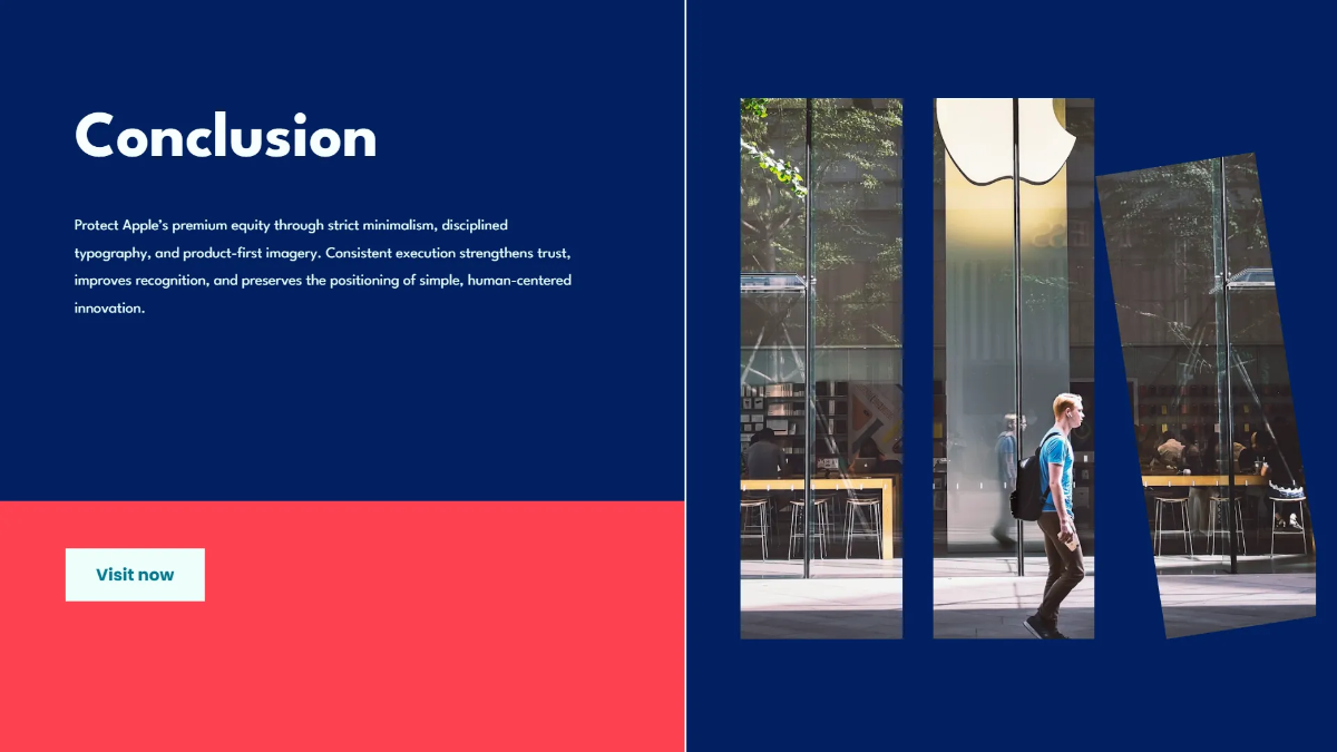 Free Apple Brand Guidelines Presentation Template to Edit Online