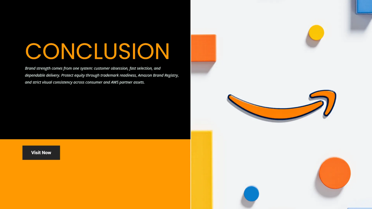 Free Amazon Brand Identity Presentation Template to Edit Online