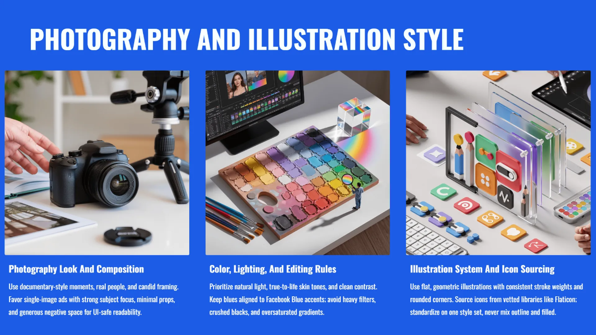 Free Facebook Branding Deck Template to Edit Online