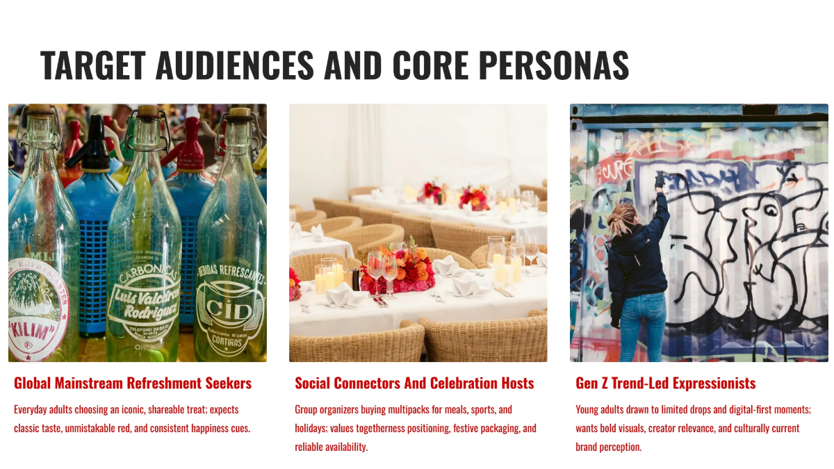 Free Coca-Cola Brand Presentation Slides Template to Edit Online