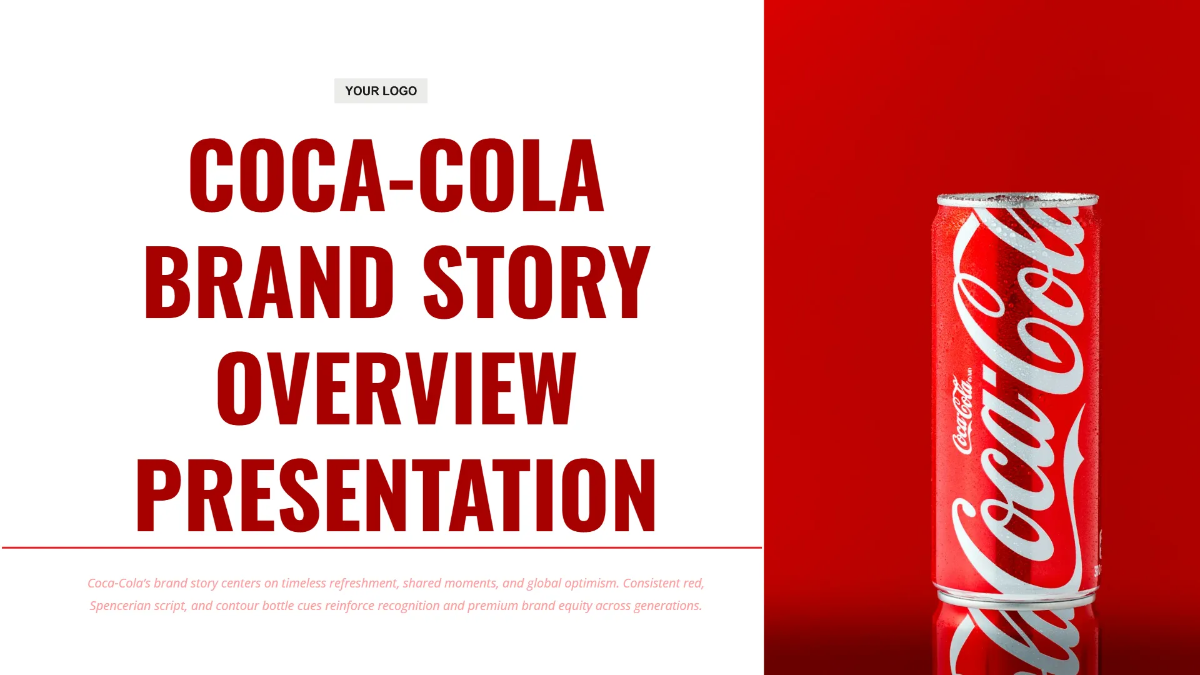 Free Coca-Cola Brand Presentation Slides to Edit Online