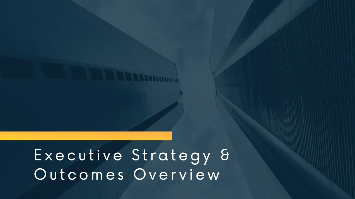 Free Executive Leadership Presentation Template to Edit Online