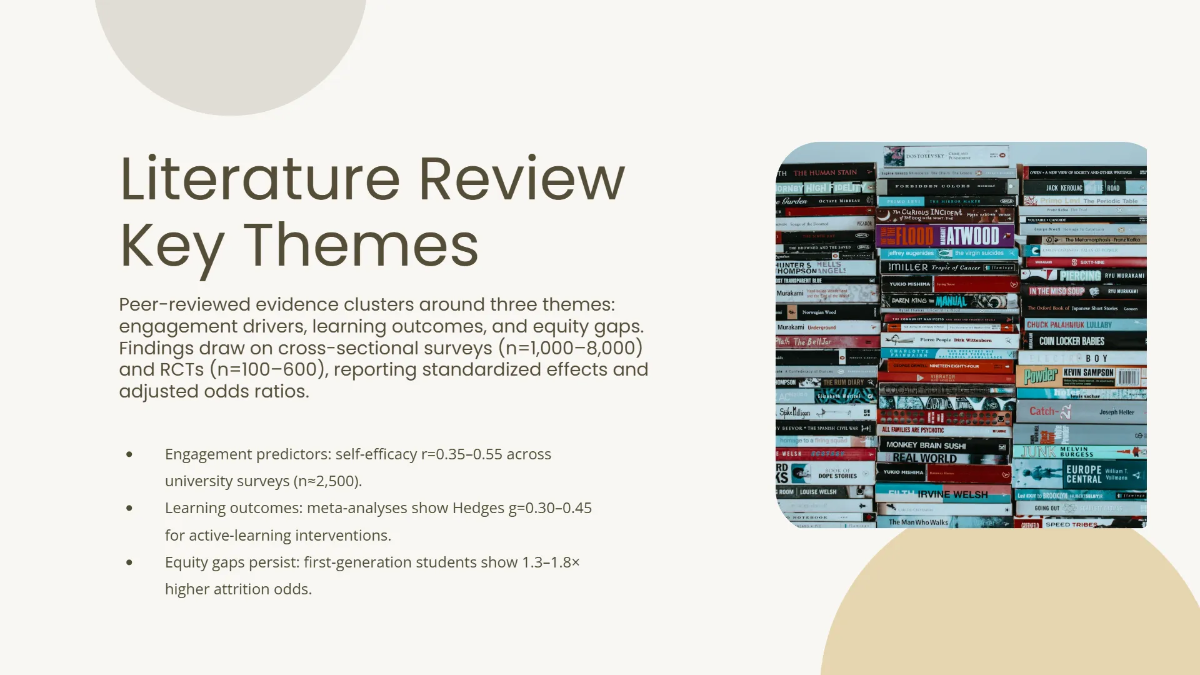 Free Graduate Thesis Presentation Template to Edit Online