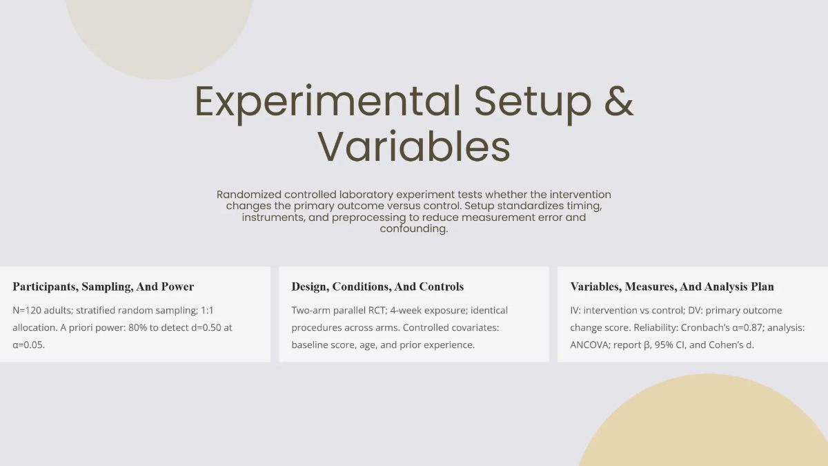 Free Graduate Thesis Presentation Template to Edit Online