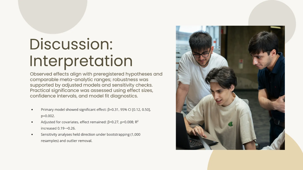 Free Graduate Thesis Presentation Template to Edit Online