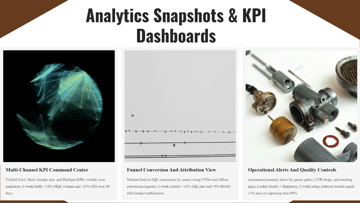 Free Digital Marketing Portfolio Presentation Template to Edit Online