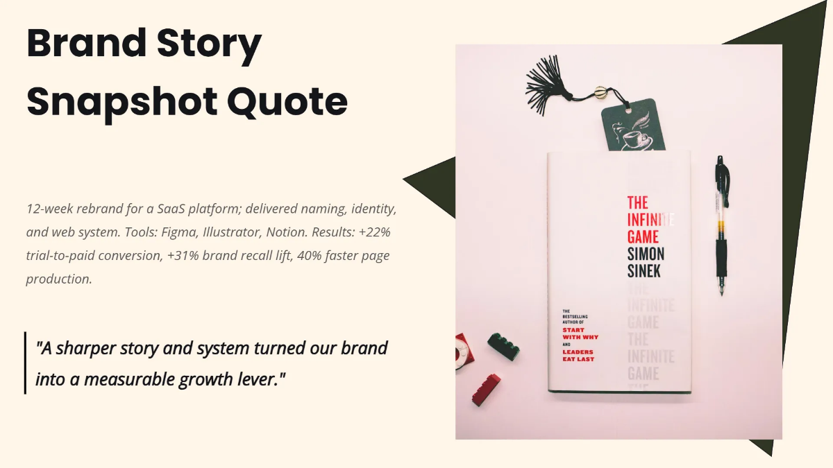 Free \Branding & Identity Portfolio Template to Edit Online