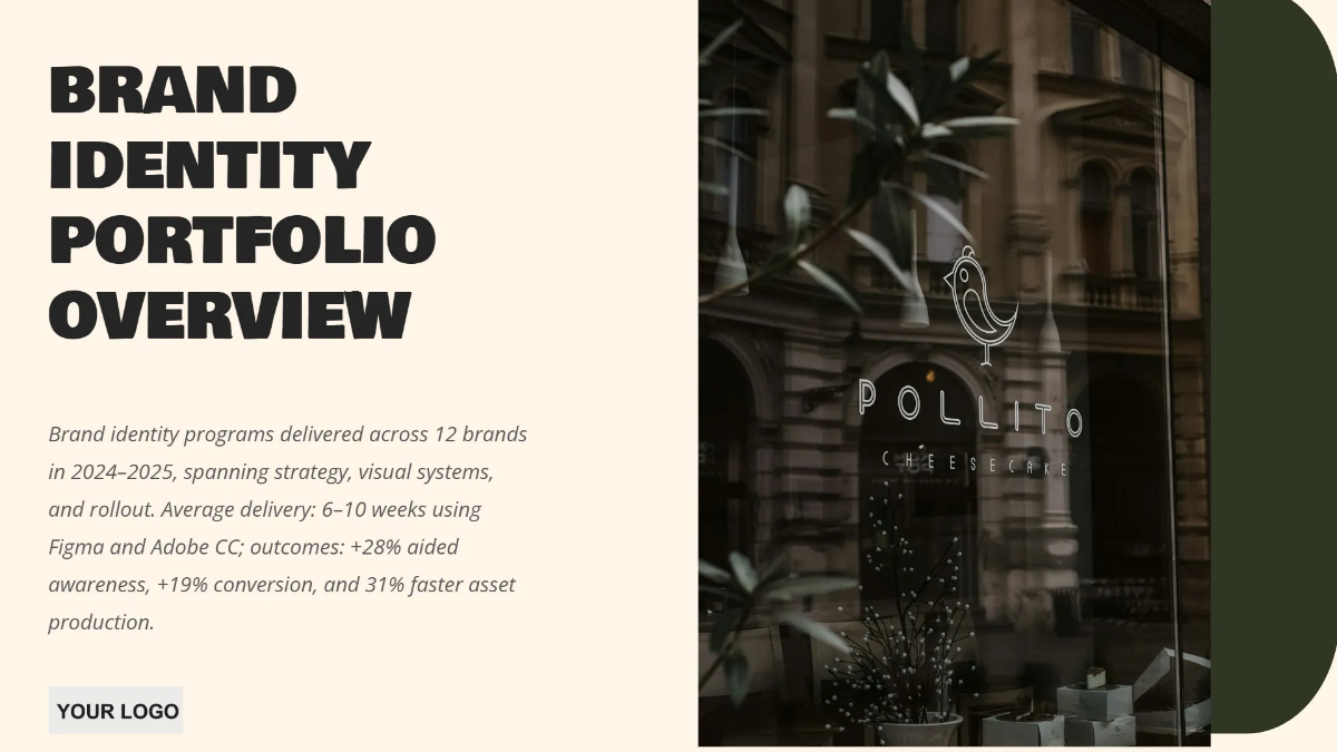 Free \Branding & Identity Portfolio Template to Edit Online