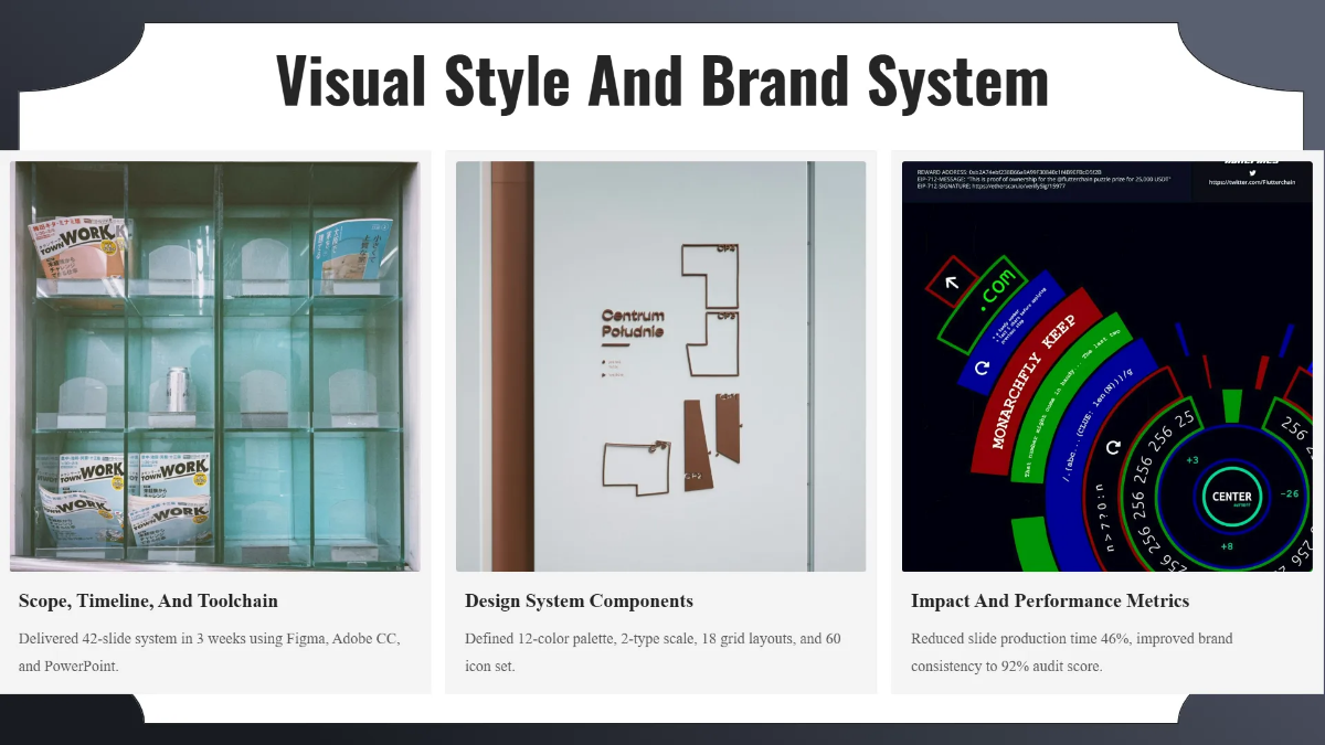 Free Modern Portfolio Presentation Template to Edit Online