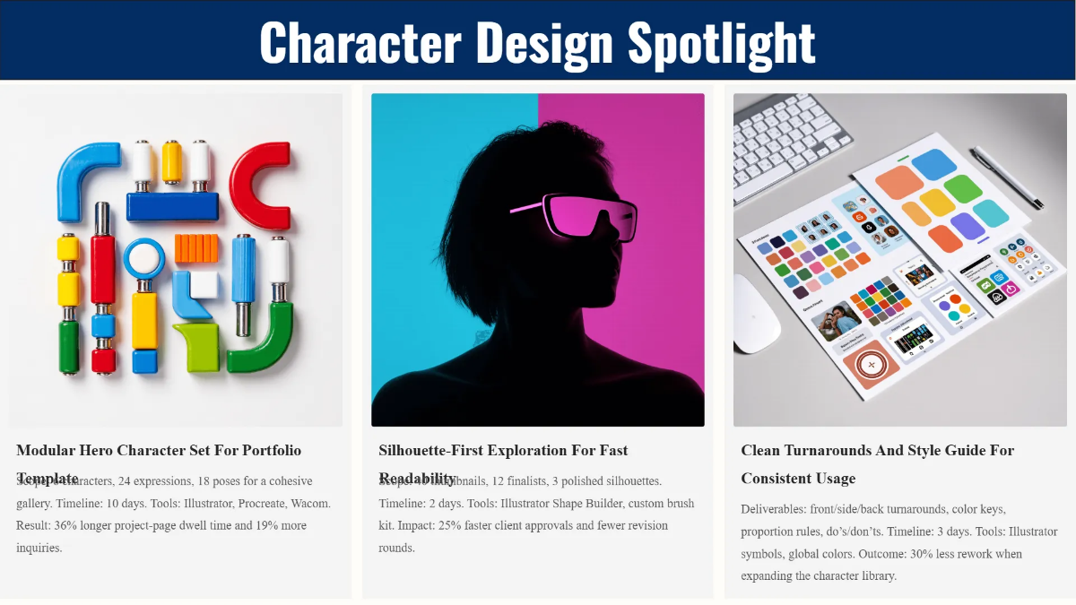 Free Art & Illustrator Portfolio Template to Edit Online