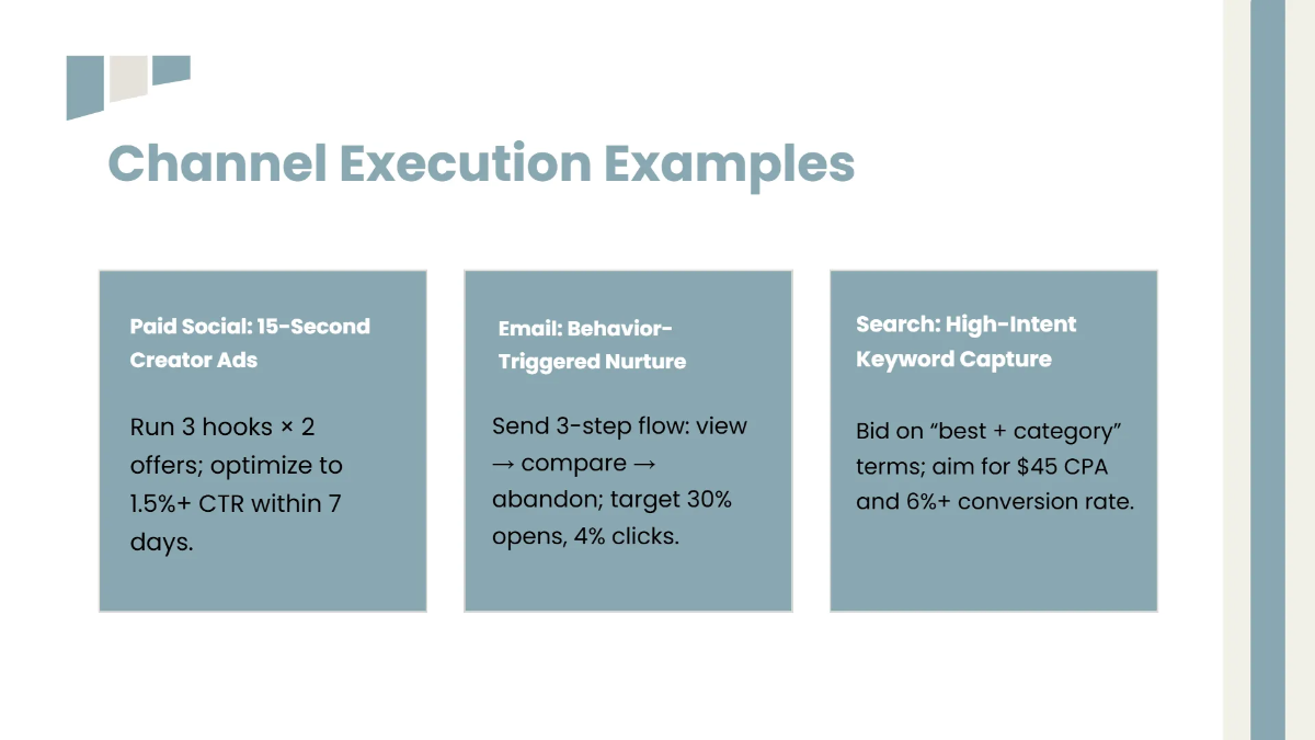 Free Marketing Campaign Presentation Template to Edit Online