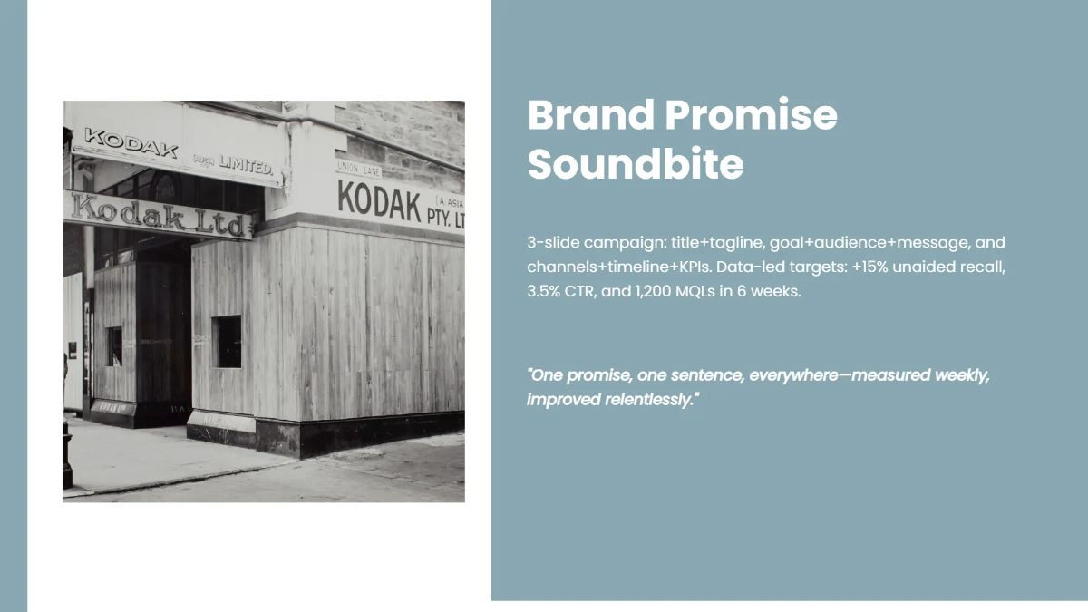 Free Marketing Campaign Presentation Template to Edit Online