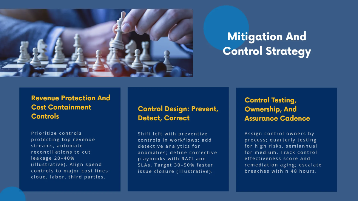 Free Enterprise Risk Management Presentation Template to Edit Online