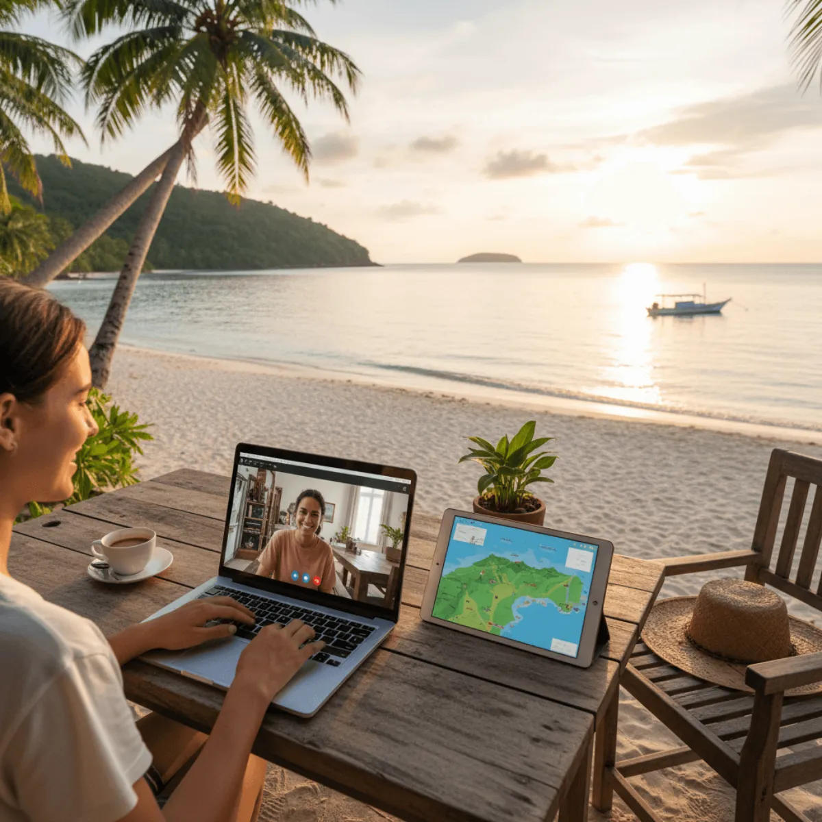 Free Remote Work Lifestyle to Edit Online