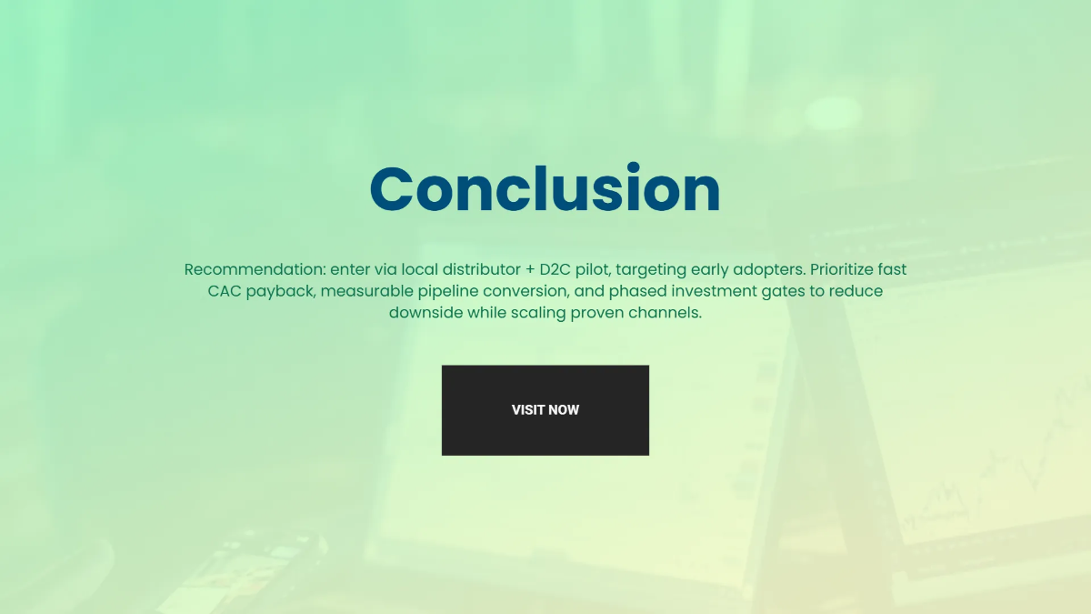 Free Market Entry Strategy Presentation Template to Edit Online