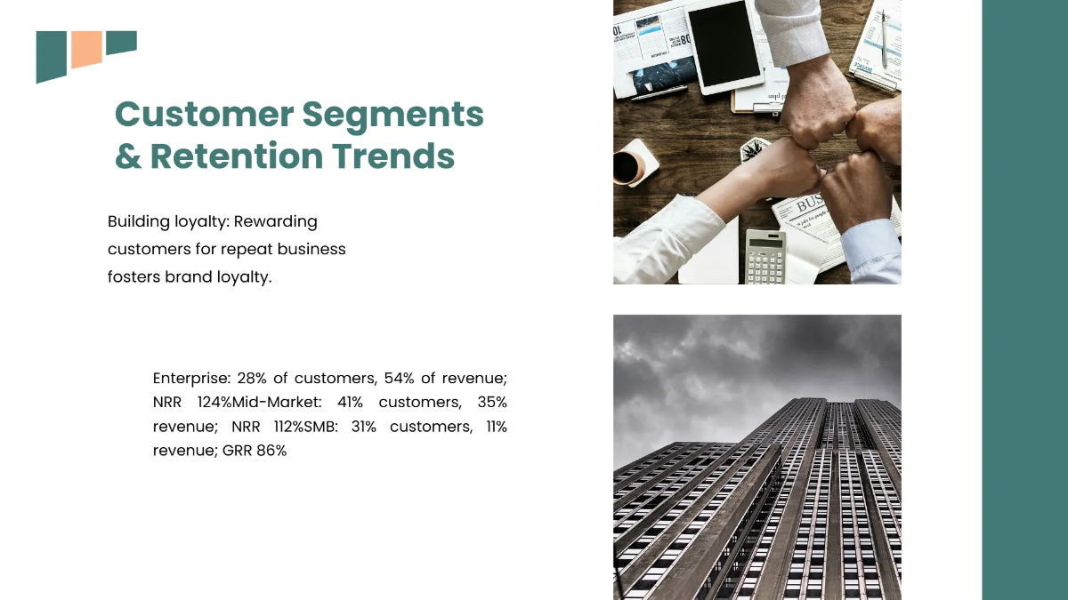 Free Annual Business Review Presentation Template to Edit Online