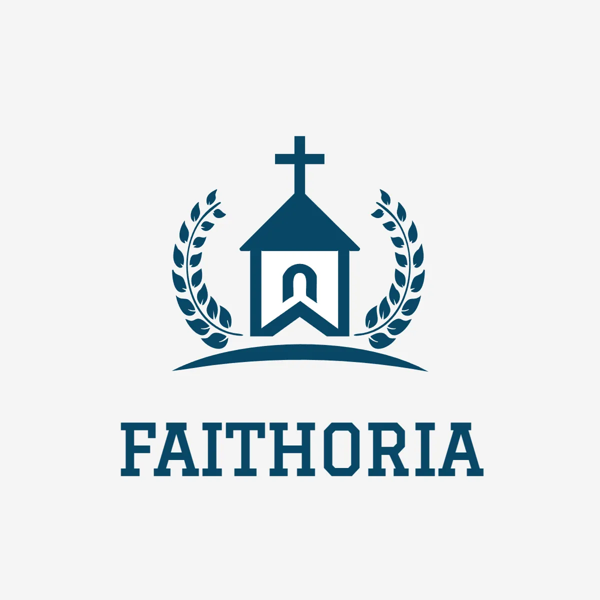 Free Faith-Based School Logo Template to Edit Online