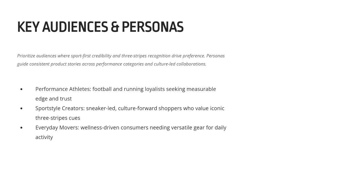 Free Adidas Brand Identity Deck Template to Edit Online