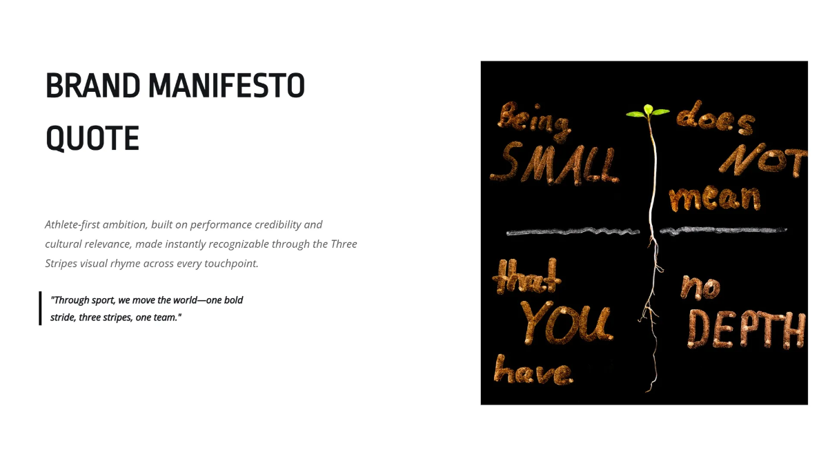 Free Adidas Brand Identity Deck Template to Edit Online