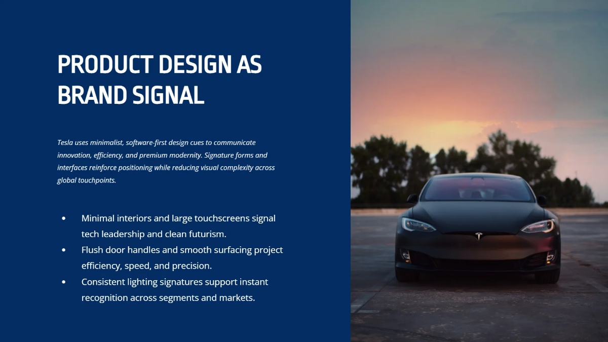 Free Tesla Branding Presentation Template to Edit Online