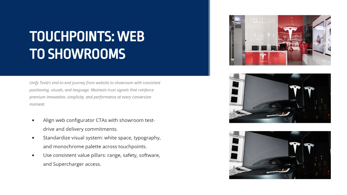 Free Tesla Branding Presentation Template to Edit Online
