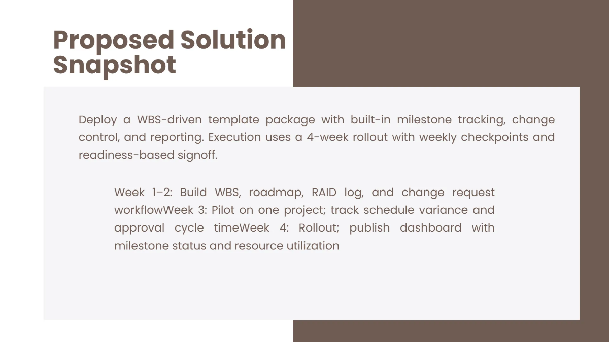 Free Project Proposal Presentation Template to Edit Online