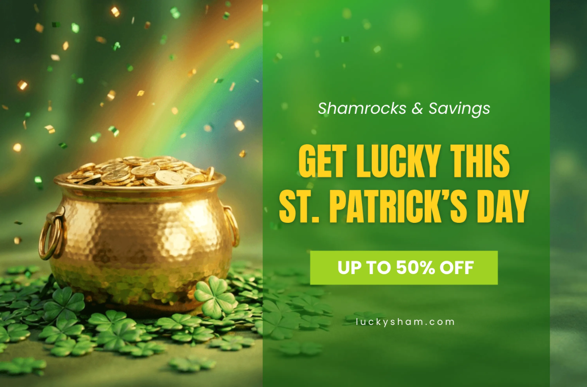 Free St. Patrick's Day Promotion Banner Template to Edit Online