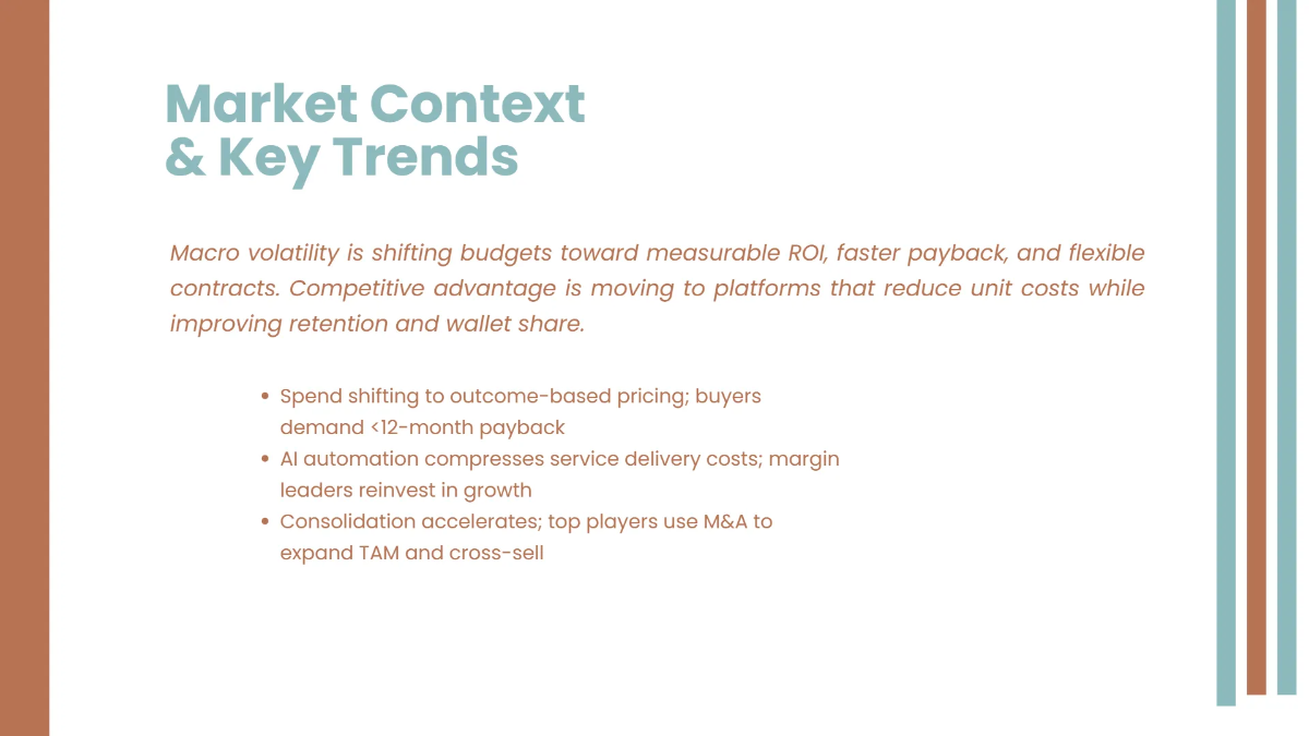 Free Executive Strategy Presentation Deck Template to Edit Online