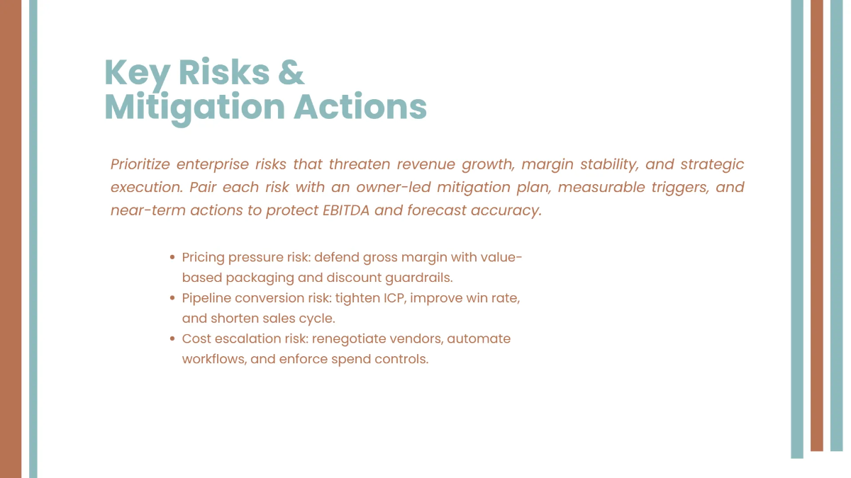 Free Executive Strategy Presentation Deck Template to Edit Online