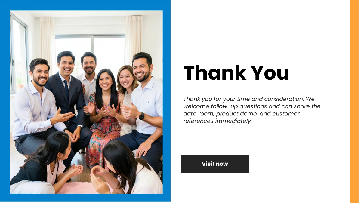 Free Traction & Growth Startup Funding Deck Template to Edit Online