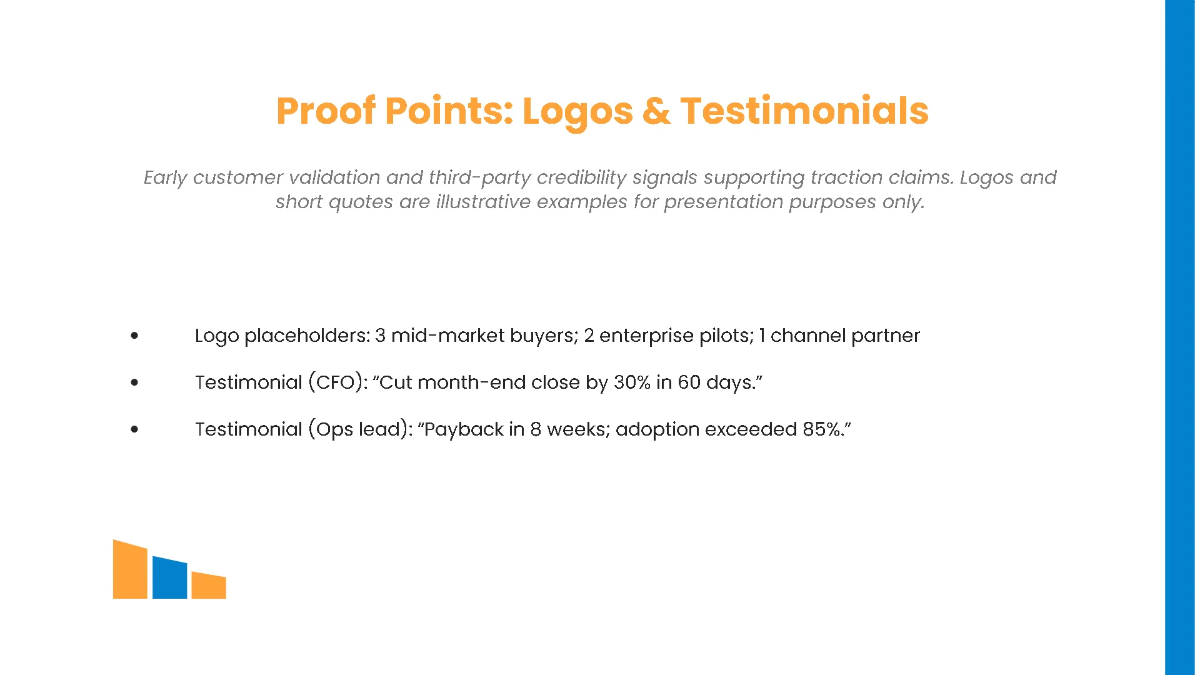 Free Traction & Growth Startup Funding Deck Template to Edit Online