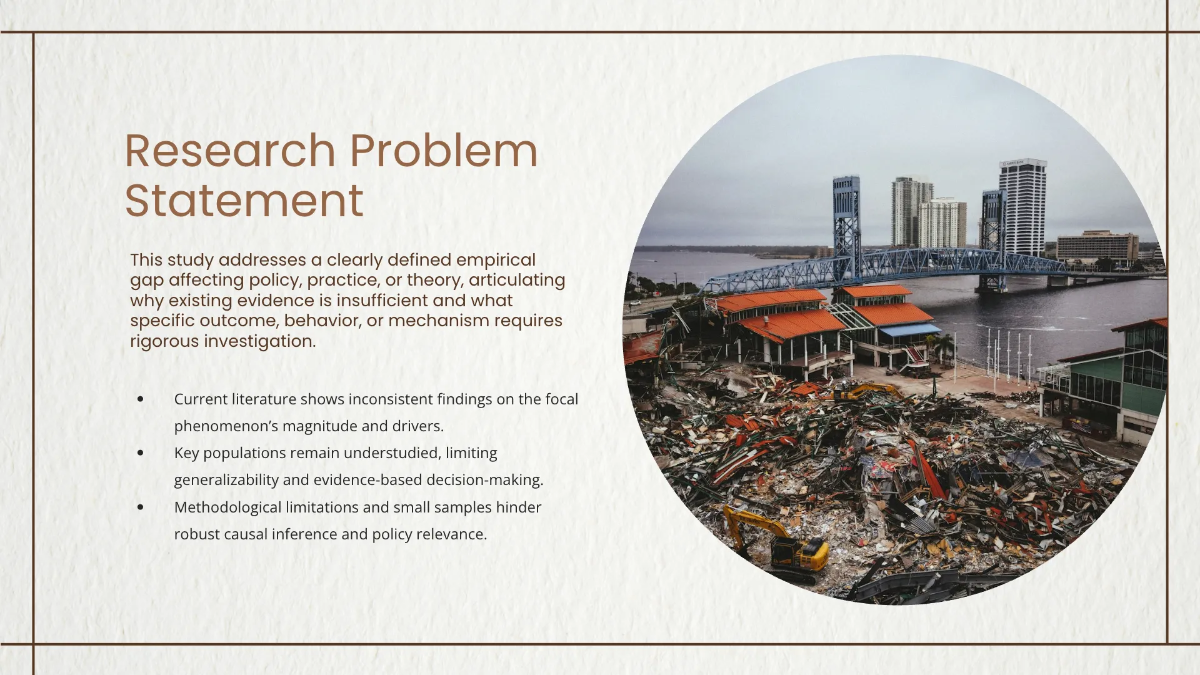 Free Research Proposal Presentation Deck Template to Edit Online
