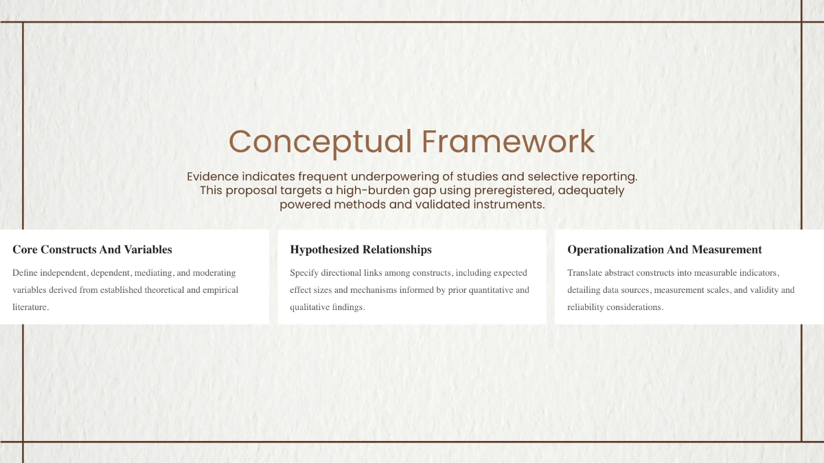 Free Research Proposal Presentation Deck Template to Edit Online