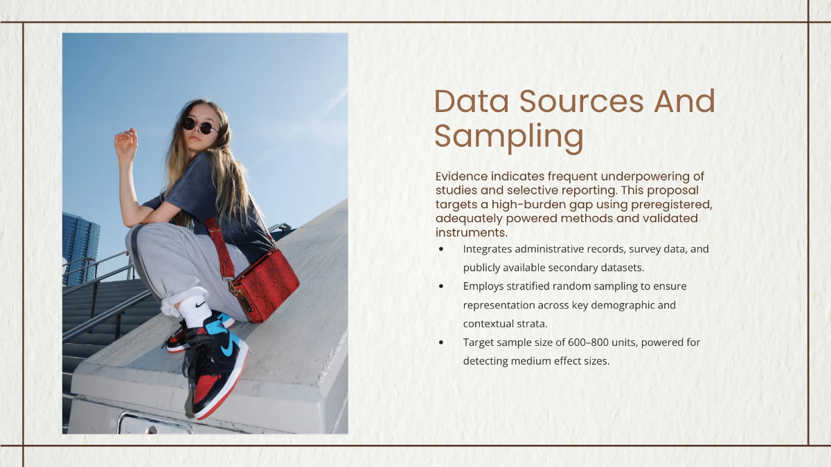 Free Research Proposal Presentation Deck Template to Edit Online